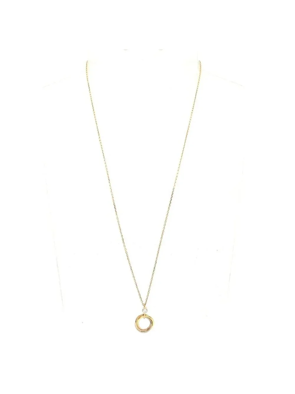 Cartier Necklace Baby Trinity Diamond 2017.06
